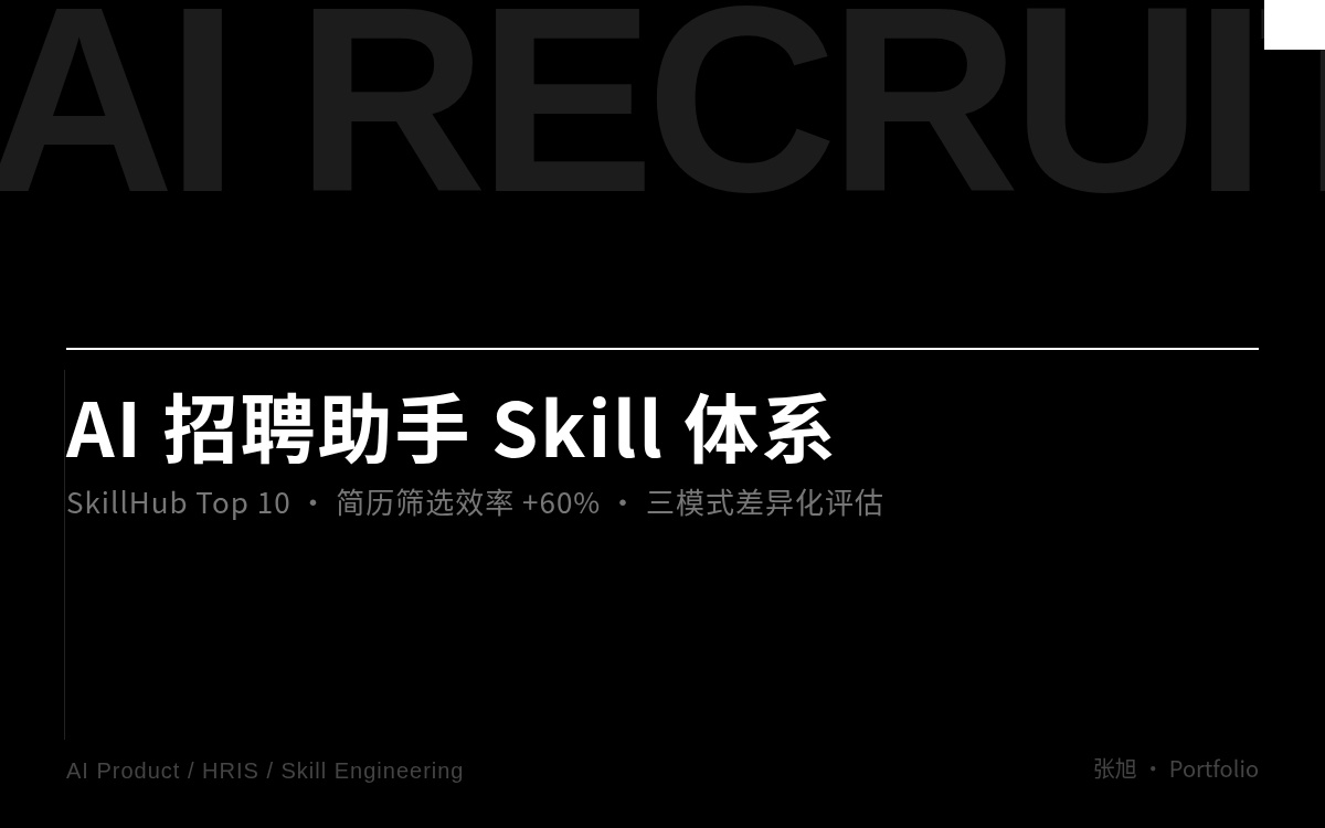 Preview of AI 招聘助手 Skill 体系 project - image 1
